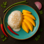Sticky rice andf mango